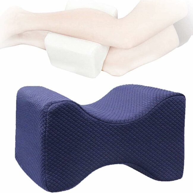coussin genoux ergonomique DUX en mousse viscoélastique pour soutien bas du corps et confort