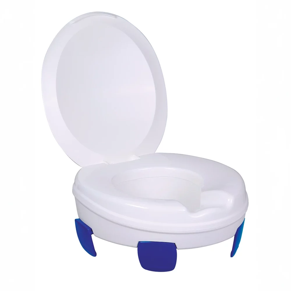 Rehausse Toilette Clipper III pattes + couvercle