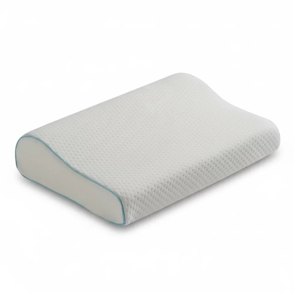 Oreiller viscoélastique ergonomique avec support cervical