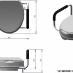 Rehausseur de toilette adulte 10 cm avec accoudoirs, siège WC clipsable universel pour cuvette ronde ou allongée, destiné aux seniors, personnes à mobilité réduite et usage post-opératoire.