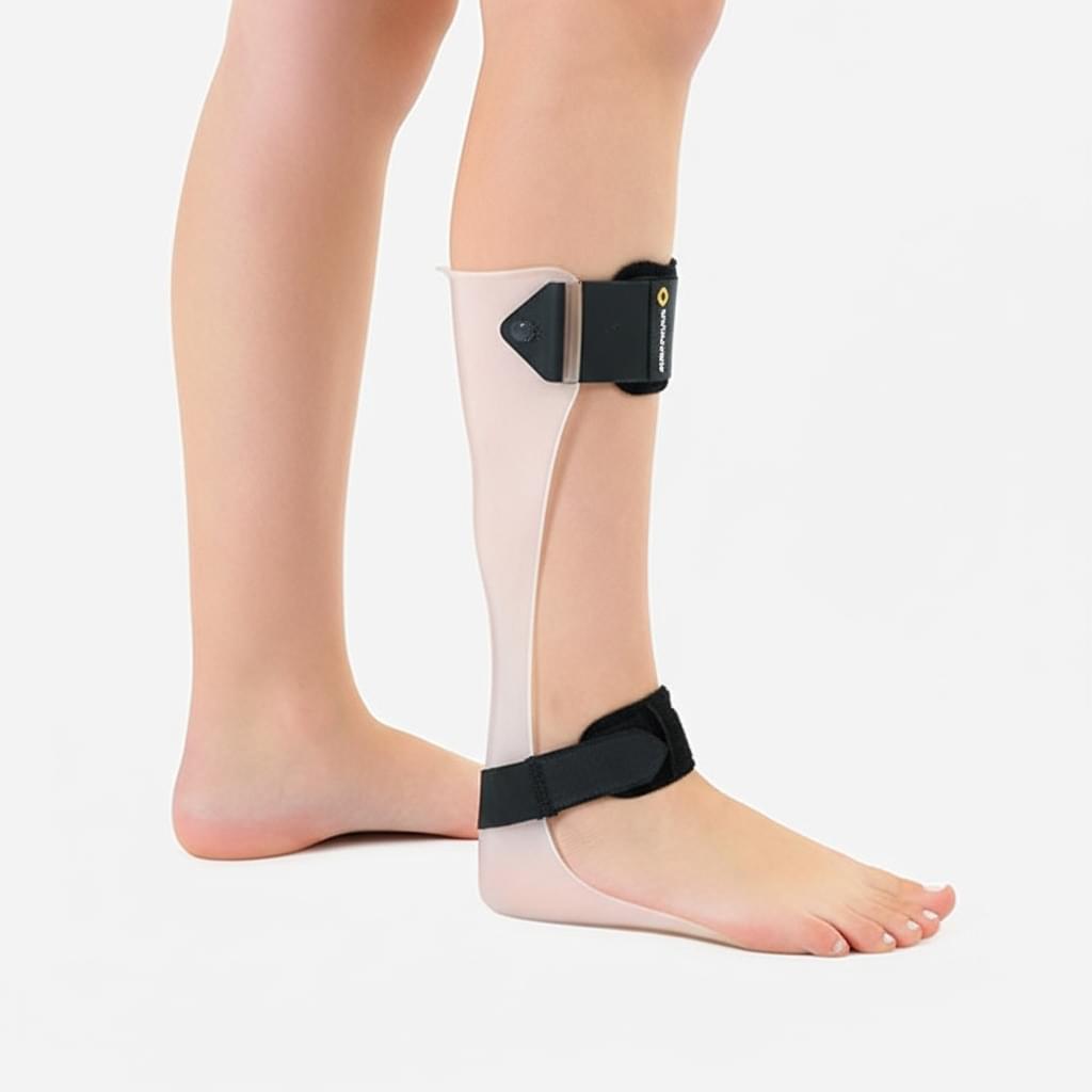 Attelle releveur de pied pour correction du pied tombant