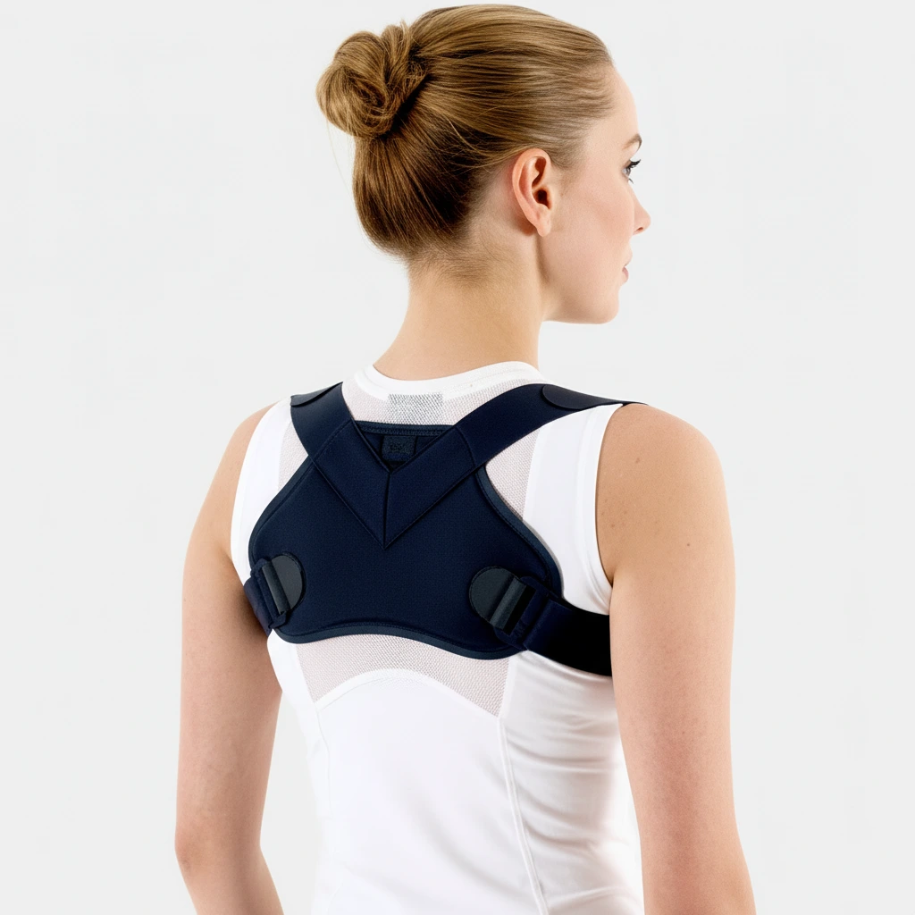 Bandage claviculaire réglable pour fractures et correction de posture