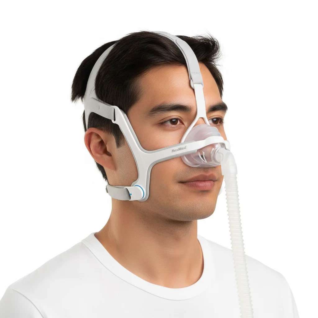 Masque nasal ResMed AirFit N20 ergonomique et confortable avec technologie de bulle innovante
